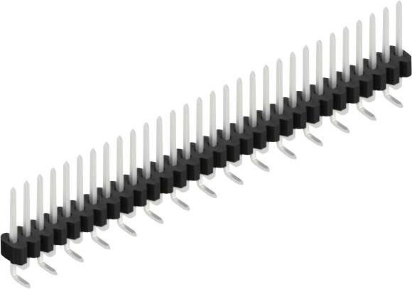 Fischer Elektronik Stiftleiste (Standard) Anzahl Reihen: 1 SLVW1SMD04830Z 10St.