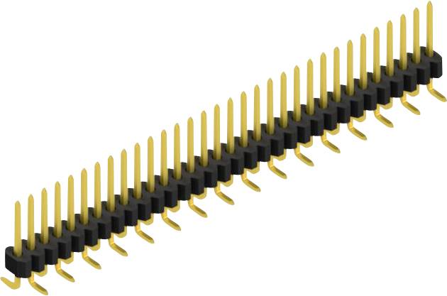 Fischer Elektronik Stiftleiste (Standard) Anzahl Reihen: 1 SLVW1SMD04832G 10St.