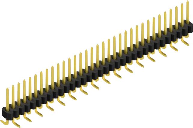 Fischer Elektronik Stiftleiste (Standard) Anzahl Reihen: 1 SLVW1SMD04833G 10St.