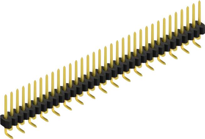 Fischer Elektronik Stiftleiste (Standard) Anzahl Reihen: 1 SLVW1SMD04834G 10St.