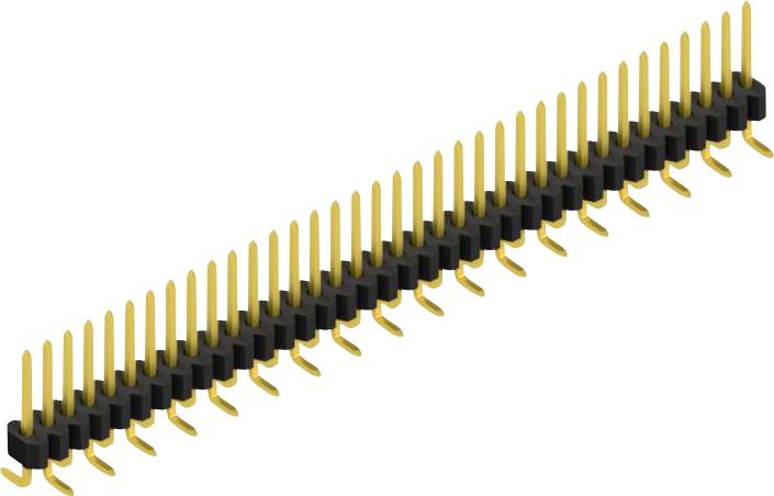 Fischer Elektronik Stiftleiste (Standard) Anzahl Reihen: 1 SLVW1SMD04836G 10St.