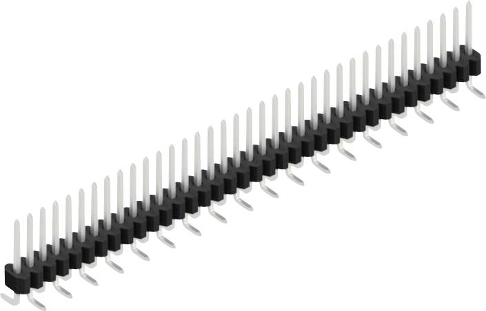 Fischer Elektronik Stiftleiste (Standard) Anzahl Reihen: 1 SLVW1SMD04836Z 10St.