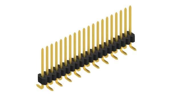 Fischer Elektronik Stiftleiste (Standard) Anzahl Reihen: 1 10061276 10St.