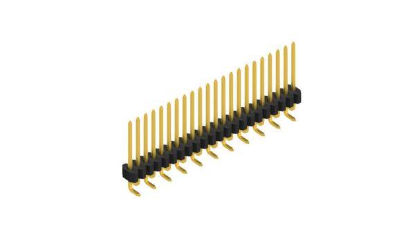 Fischer Elektronik Stiftleiste (Standard) Anzahl Reihen: 1 SLVW1SMD07322G 10St.
