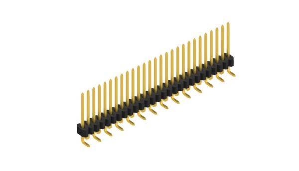 Fischer Elektronik Stiftleiste (Standard) Anzahl Reihen: 1 SLVW1SMD07327G 10St.
