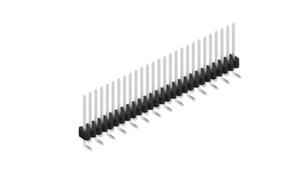 Fischer Elektronik Stiftleiste (Standard) Anzahl Reihen: 1 SLVW1SMD07327Z 10St.