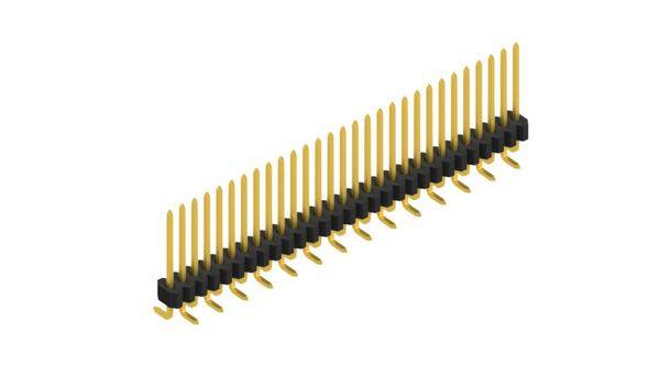 Fischer Elektronik Stiftleiste (Standard) Anzahl Reihen: 1 SLVW1SMD07329G 10St.