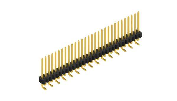 Fischer Elektronik Stiftleiste (Standard) Anzahl Reihen: 1 SLVW1SMD07330G 10St.