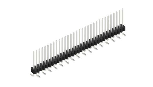 Fischer Elektronik Stiftleiste (Standard) Anzahl Reihen: 1 SLVW1SMD07332Z 10St.