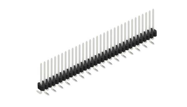 Fischer Elektronik Stiftleiste (Standard) Anzahl Reihen: 1 SLVW1SMD07333Z 10St.