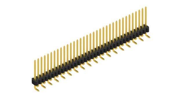 Fischer Elektronik Stiftleiste (Standard) Anzahl Reihen: 1 SLVW1SMD07335G 10St.
