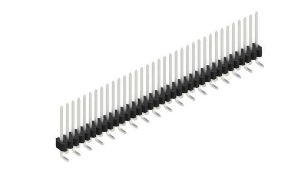 Fischer Elektronik Stiftleiste (Standard) Anzahl Reihen: 1 SLVW1SMD07335Z 10St.