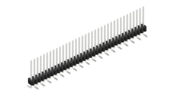 Fischer Elektronik Stiftleiste (Standard) Anzahl Reihen: 1 SLVW1SMD07336Z 10St.
