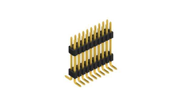 Fischer Elektronik Stiftleiste (Standard) Anzahl Reihen: 2 SLVW10SMD10220G 10St.