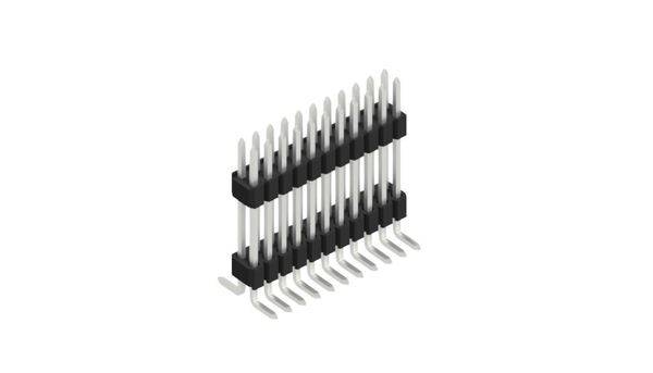 Fischer Elektronik Stiftleiste (Standard) Anzahl Reihen: 2 SLVW10SMD10222Z 10St.