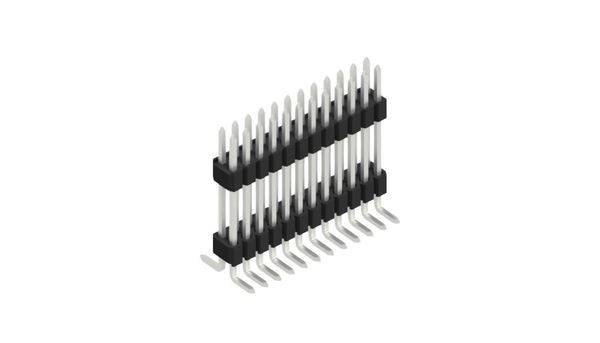 Fischer Elektronik Stiftleiste (Standard) Anzahl Reihen: 2 SLVW10SMD10224Z 10St.
