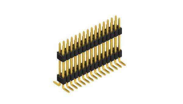 Fischer Elektronik Stiftleiste (Standard) Anzahl Reihen: 2 SLVW10SMD10230G 10St.