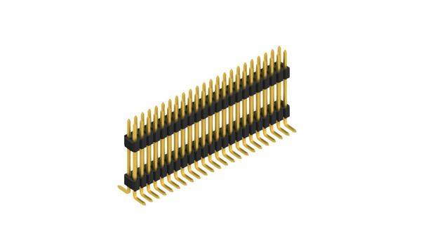 Fischer Elektronik Stiftleiste (Standard) Anzahl Reihen: 2 SLVW10SMD10246G 10St.
