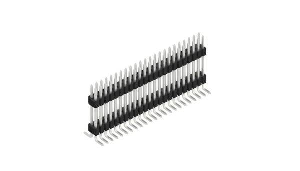Fischer Elektronik Stiftleiste (Standard) Anzahl Reihen: 2 SLVW10SMD10246Z 10St.