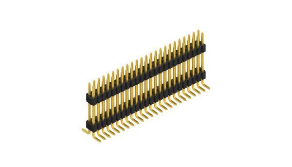 Fischer Elektronik Stiftleiste (Standard) Anzahl Reihen: 2 SLVW10SMD10248G 10St.