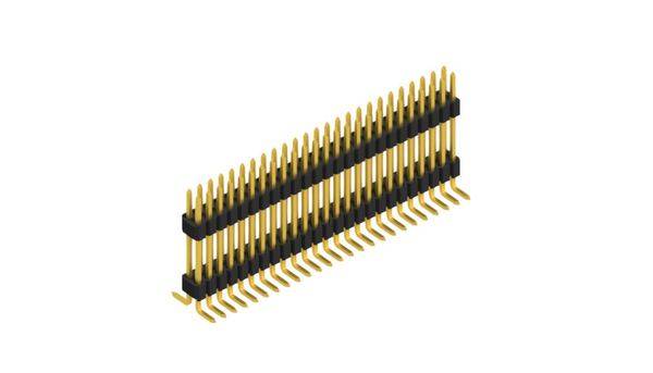 Fischer Elektronik Stiftleiste (Standard) Anzahl Reihen: 2 SLVW10SMD10250G 10St.