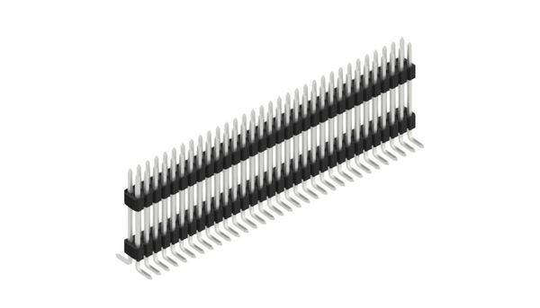 Fischer Elektronik Stiftleiste (Standard) Anzahl Reihen: 2 SLVW10SMD10264Z 10St.