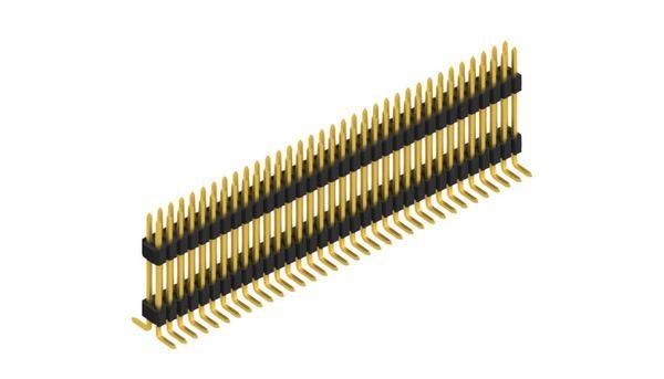 Fischer Elektronik Stiftleiste (Standard) Anzahl Reihen: 2 SLVW10SMD10268G 10St.