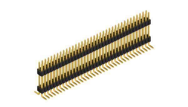 Fischer Elektronik Stiftleiste (Standard) Anzahl Reihen: 2 10162769 10St.