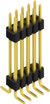 Fischer Elektronik Stiftleiste (Standard) Anzahl Reihen: 2 SLVW10SMD12710G 10St.