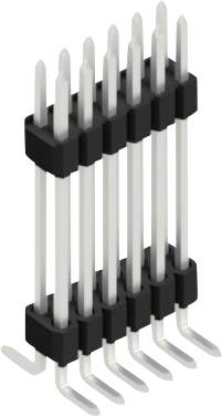 Fischer Elektronik Stiftleiste (Standard) Anzahl Reihen: 2 SLVW10SMD12712Z 10St.