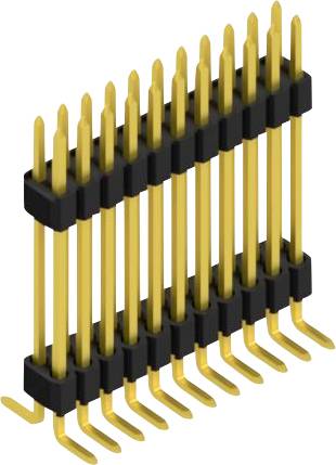 Fischer Elektronik Stiftleiste (Standard) Anzahl Reihen: 2 SLVW10SMD12722G 10St.