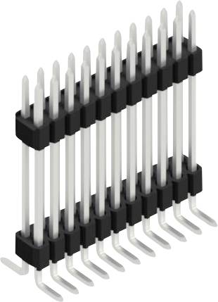 Fischer Elektronik Stiftleiste (Standard) Anzahl Reihen: 2 SLVW10SMD12722Z 10St.
