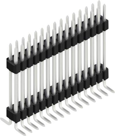 Fischer Elektronik Stiftleiste (Standard) Anzahl Reihen: 2 SLVW10SMD12730Z 10St.