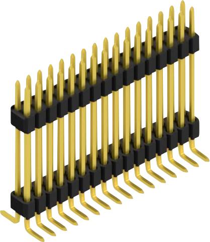 Fischer Elektronik Stiftleiste (Standard) Anzahl Reihen: 2 SLVW10SMD12732G 10St.