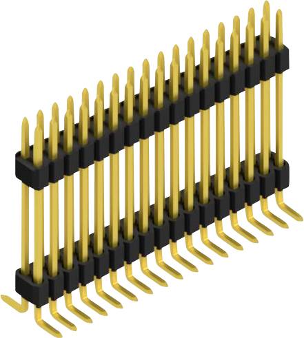 Fischer Elektronik Stiftleiste (Standard) Anzahl Reihen: 2 SLVW10SMD12734G 10St.