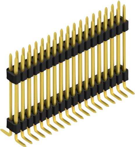 Fischer Elektronik Stiftleiste (Standard) Anzahl Reihen: 2 SLVW10SMD12736G 10St.