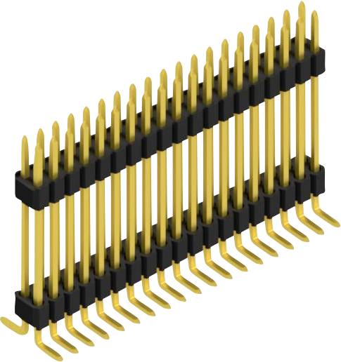 Fischer Elektronik Stiftleiste (Standard) Anzahl Reihen: 2 SLVW10SMD12738G 10St.