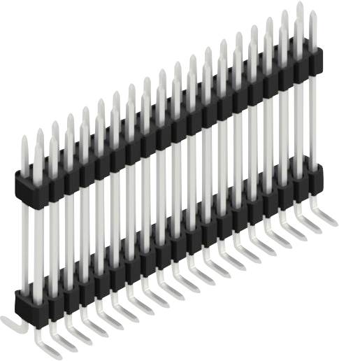Fischer Elektronik Stiftleiste (Standard) Anzahl Reihen: 2 SLVW10SMD12738Z 10St.