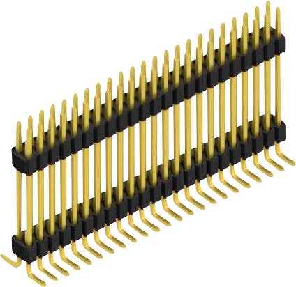 Fischer Elektronik Stiftleiste (Standard) Anzahl Reihen: 2 SLVW10SMD12746G 10St.