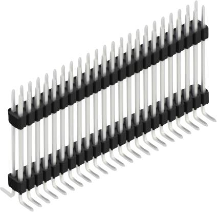 Fischer Elektronik Stiftleiste (Standard) Anzahl Reihen: 2 SLVW10SMD12746Z 10St.