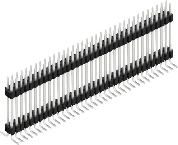 Fischer Elektronik Stiftleiste (Standard) Anzahl Reihen: 2 SLVW10SMD12770Z 10St.