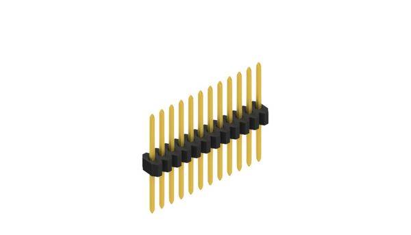 Fischer Elektronik Stiftleiste (Standard) Anzahl Reihen: 1 10060625 10St.