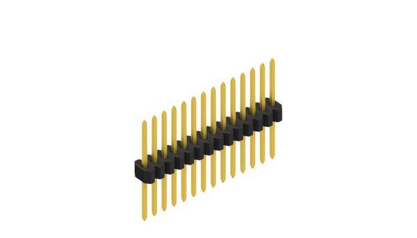 Fischer Elektronik Stiftleiste (Standard) Anzahl Reihen: 1 10060630 10St.