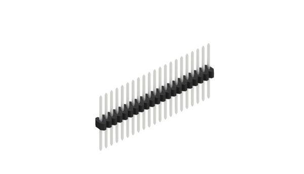 Fischer Elektronik Stiftleiste (Standard) Anzahl Reihen: 1 10060646 10St.