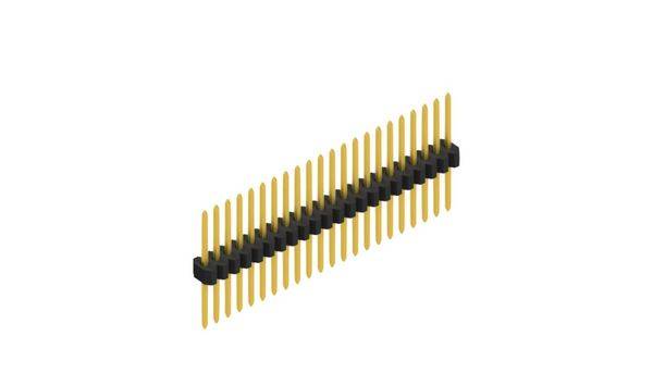 Fischer Elektronik Stiftleiste (Standard) Anzahl Reihen: 1 10060647 10St.