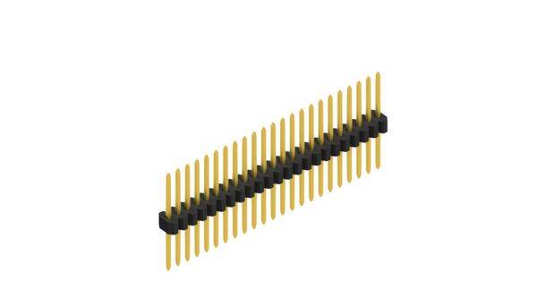 Fischer Elektronik Stiftleiste (Standard) Anzahl Reihen: 1 10060649 10St.