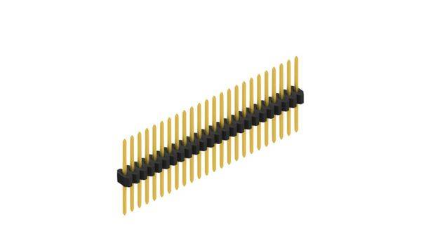 Fischer Elektronik Stiftleiste (Standard) Anzahl Reihen: 1 10060651 10St.
