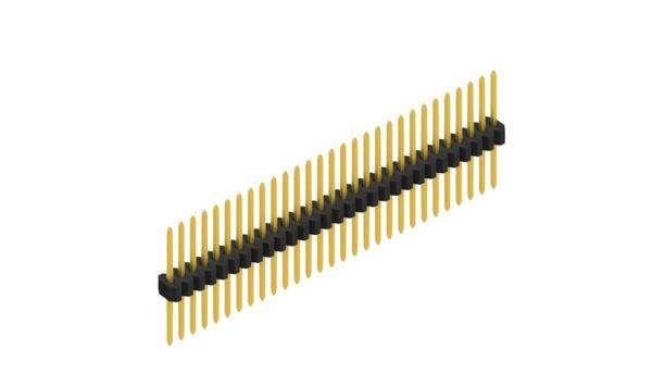 Fischer Elektronik Stiftleiste (Standard) Anzahl Reihen: 1 10060661 10St.