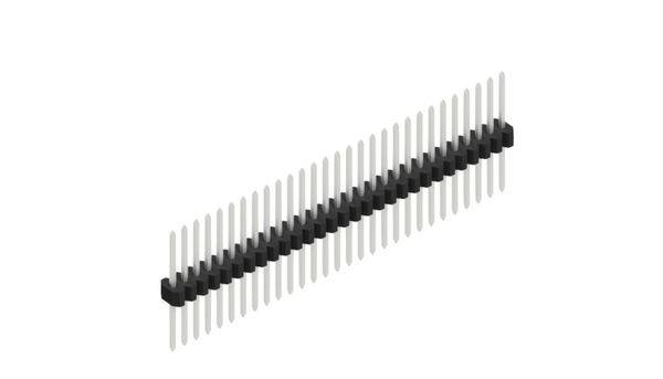 Fischer Elektronik Stiftleiste (Standard) Anzahl Reihen: 1 10060662 10St.
