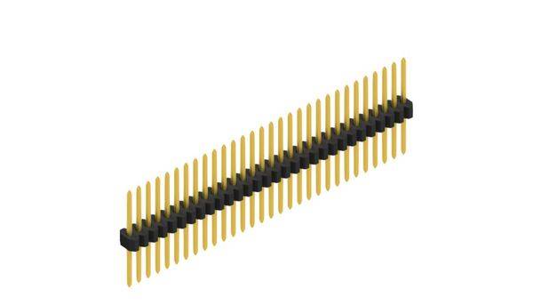 Fischer Elektronik Stiftleiste (Standard) Anzahl Reihen: 1 10060663 10St.